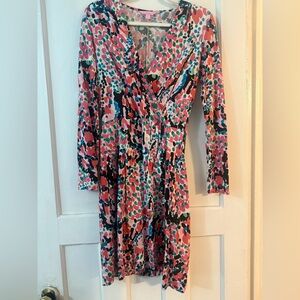 Lilly Pulitzer Anjelica Dress in Cameo White Sweet Nothings Silk blend - small